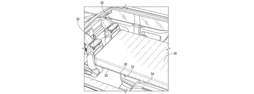 A compatible mattress topper and front seat integrations make the platform far more advanced than a simple drop-in design.
