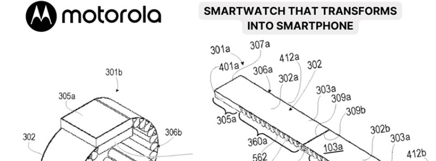 Motorola Patents a Smartwatch That Unfolds Into a Smartphone